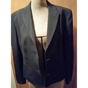 Sunny Choi Black 2 PC Sequin Tank Top & Jacket size 10